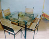 DT-1 Cane Dining Table